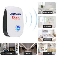 Blue light Ultrasonic Pest Reject Repeller Control Electronic Pest Repellent Mouse Rodent Cockroach Mosquito Insect Killer
