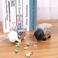 Creative small sheep storage tank plastic desktop storage box toothpick cotton swab box