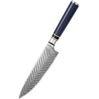 Japanese VG 10 Core Damascus Steel Chef Knife Honeycomb Handle