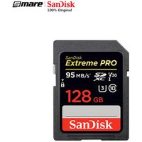 SanDisk Extreme PRO SD card 128GB 64GB 32GB 16GB 256GB Memory Card UHS-I High Speed 633X Class 10 170MB/s V30 for camera