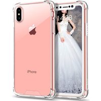 Wholesale Acrylic Shockproof Clear TPU Phone Case For iPhone X Xr XS Max Cover Case