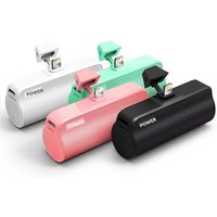 2019 new products oem mini portable charge 2600mah small power bank with gift customized logo free sample