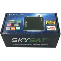 Cheapest GX6605S mini HD satellite tv receiver DVB-S2 receiver support wifi 3g dongle cccam newcamd SKYSAT V9 plus