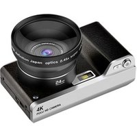 High quality professional 4 inch TFT touch screen digital camera 4K dslr camera