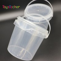 2019 New Slime Boxs Clear Slime Container 1L For Kids Slime Storage Favor Plastic Jar