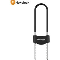 Trade assurance smart bluetooth and fingerprint U lock door lock with key