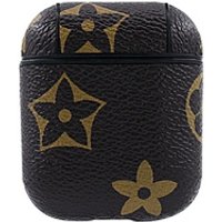 Headset Box Charging Bag earphone cover painted earphone cover leather for Airpods Case with hook OEM custom