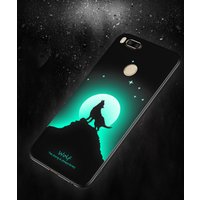 New Creative Luminous Glitter Phone Case Anti-fall Mobile Case Phone Cover For Xiaomi 6X 8SE