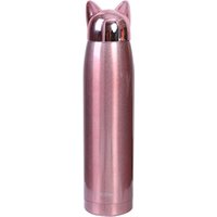amazon hot 2019 tea mug termos de agua metal cute pet rose gold thermos cup