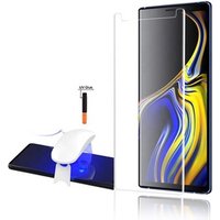 Liquid Nano 3D Round Edge Tempered Glass Screen Protector With UV Light For Samsung Galaxy Note 8