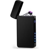 Electronic USB Rechargeable Windproof Double Arc Lighter