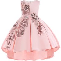 Cotton Lining Baby Girls Dress For Girls Wedding Party Dresses Kids Princess Summer Dress Children Girls Clothing Age 2 to 10