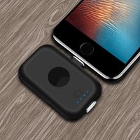 Magnetic emergency use Portable mini magnetic power bank with Magnetic phone charger USB data Cables