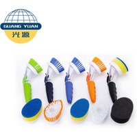 Kitchen Cleaning Brush Automatic Liquid Adding Dishes Washing Brush/kitchen brush/home & garden
