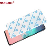 NANOABS Full Size Covered Fingerprint Unlock Soft TPU Screen Protector Film For Samsung Galaxy S10