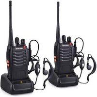 baofeng BF-888S Walkie Talkie Portable Radio BF888s 5W 16CH UHF 400-470MHz BF 888S Comunicador Transmitter Transceiver