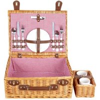 Willow Picnic Basket Set Two