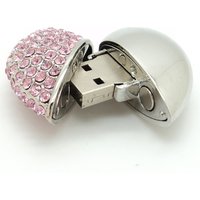 Jewelry beautiful heart shape gift 8gb custom usb flash drive