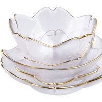 Wholesale Underplate Seasoning Saucer Small Snacks Plates Set of Wedding Decoration