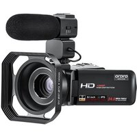 ORDRO Z20 Digital Video Camera with IPS Touch Panel Full Hd Camcorder Wifi Recorder Support External Mic&Led Light