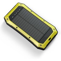 outdoor emergency mobile charger 20000 mAh portable solar power bank with 28pcs led light