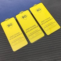 For iphone tempered glass screen protector 9D 9H Full Glue Full Cover Film For Iphone X XS Max XR 8 7 6 6s plus
