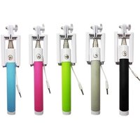 Hot Sale Selfie Stick Mobile Phone Video Monopod wired selfie stick
