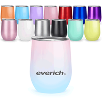 Double Wall Stainless Steel Insulated Wine Tumbler