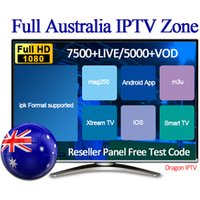 Australia IPTV Channels TV Box Including 500+LIVE/5000+VOD Providing IPTV Reseller Panel and 24 hours Free Test Code Dragon IPTV
