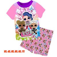 Cartoon Print Cotton Rich Short Pyjamas