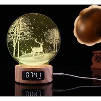 Natural Wake Up Alarm Clock With Alarm Clock Multi Function Night Light For Kids