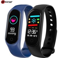 M3S Blood Pressure Heart Rate Monitor Band Fitness Tracker Pedometer Wristband Smart Bracelet Smar