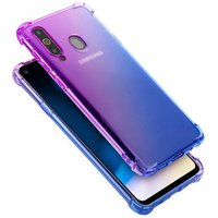 AICOO New Arrival Shockproof Airbags Rainbow Color Series Case Soft TPU Phone Case Cover for Samsung A70 A50 A30