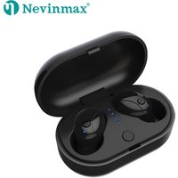 2019 Newest 5D Surround Wireless Bluetooth 500mAh Charging Earbud Mini TWS BT 5.0 Stereo Earphones In-Ear Earbud