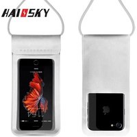 Custom Logo Sports Swimming Floating Universal Pu Mobile Cell phone Waterproof Phone Bag