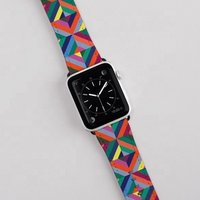 Custom Leather Bands Sublimation For Apple Watch Strap Designer iWatch 38mm 40mm Bands