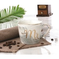 Popular Marble Milk Mug Porcelain Marble cup
