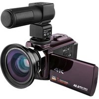 48MP Night Vision 3 inch touch screen wifi mini video camcorder professional 4k