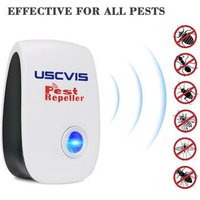 US UK EU Plug in Amazon Hot sale Multifunction Ultrasonic Pest Repeller Repel Mice Mosquitoes and Cockroaches
