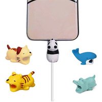 hot selling 2019 new arrival cord rubber organizer bite characters custom cartoon cable winder