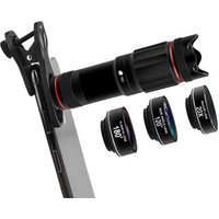 4 in 1 OEM Custom Smart Phone Camera Lens with 180 Degree Fisheye Lens