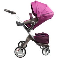 High View Four Wheel Baby Stroller Can Sit and Lie In Luxurious Folding Two-way Shock Absorber for Children Baby Carriage