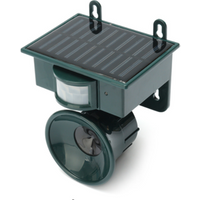 Outdoor Garden Repellent Solar Powered Ultrasonic Pest Bird Cat Dog Mouse Rat Repeller PIR Sensor Keep Animals Away