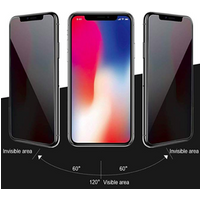 Premium Glass Screen Protector Privacy Antispy Tempered full cover For iPhone X XS XR Xs Max 8 7 6 6s Plus