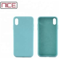 Liquid Silicone With Soft Microfiber Lining Shock Proof Mobile Phone Bags Cases Cover For Apple iPhone XR 6.1"
