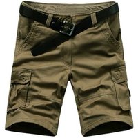 Camouflage Loose Cargo Shorts