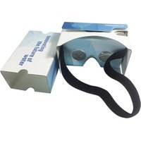 2019 promotional gift custom logo cardboard Portable and Foldable 2.0 paper d google VR Glasses