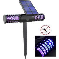 Solar Powered Outdoor Bug Zapper & Garden Light