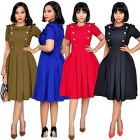 Ready To Ship Wholesale Women 2019 Latest Fashion Ladies Clothes Trends African Dresses