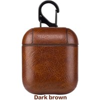 Leather Case For Airpods PU + PC Cover Cases For Air Pods for Earpods Earphone Leather Protective Skin